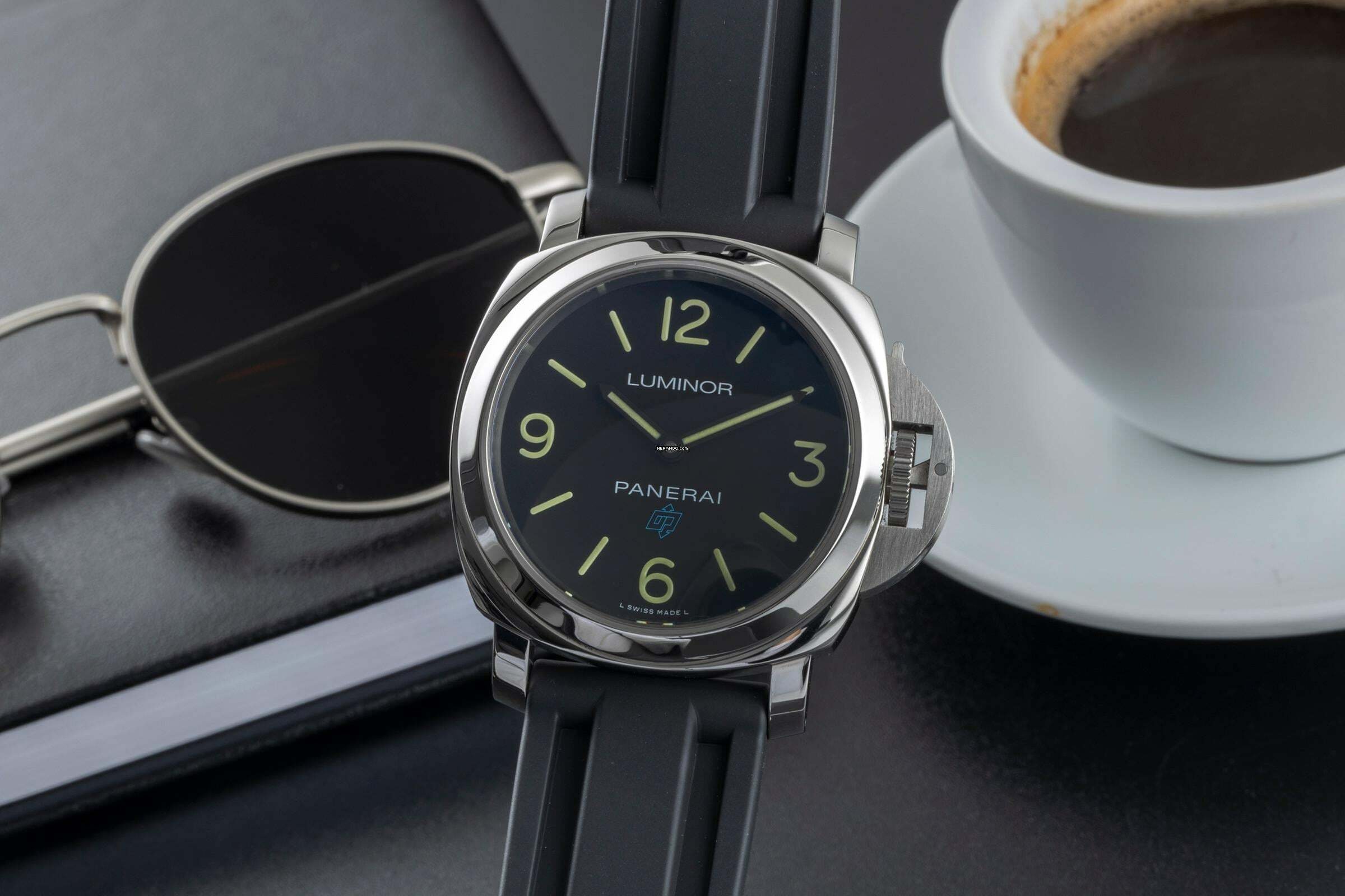  Panerai Luminor 44 Handaufzug Edelstahl Herrenuhr Ref. PAM00774 