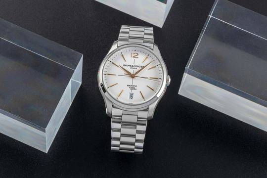  Baume & Mercier Clifton Stahl Automatik Herrenuhr Ref. M0A10793 B&P 2025 