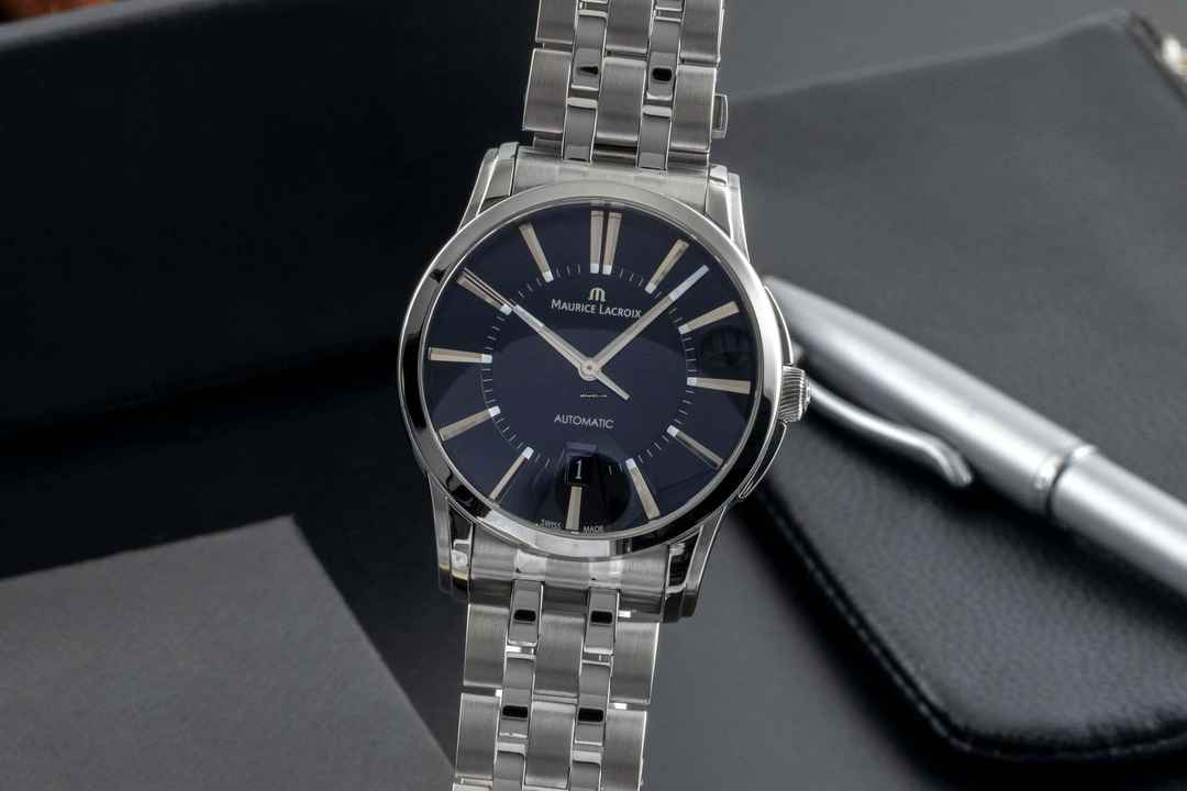  Maurice Lacroix Pontos Date Stahl Automatik Herrenuhr Ref. PT6148 