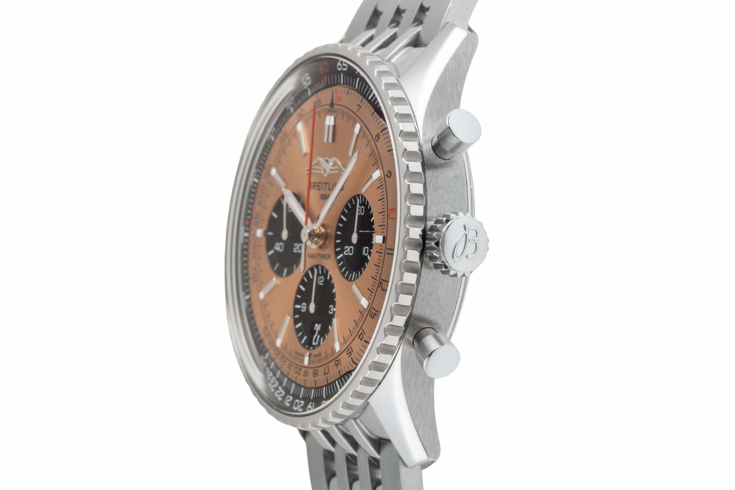 Thumbnail von Breitling Navitimer 1 B01 Chronograph Kupfer Automatik AB0138241K1A1 B&P 2022