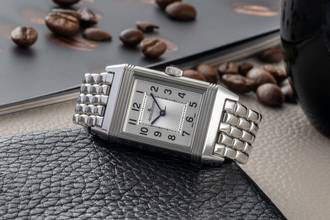 Thumbnail von Jaeger-LeCoultre Reverso Lady Stahl Handaufzug Damenuhr Ref. Q2608140 221.8.86