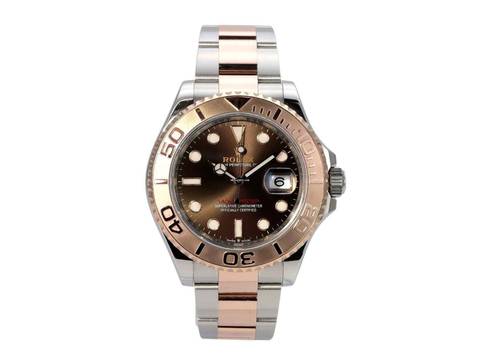  Rolex Yacht-Master 40 Oystersteel / 18 kt Everose-Gold Ref. 126621 Schoko 