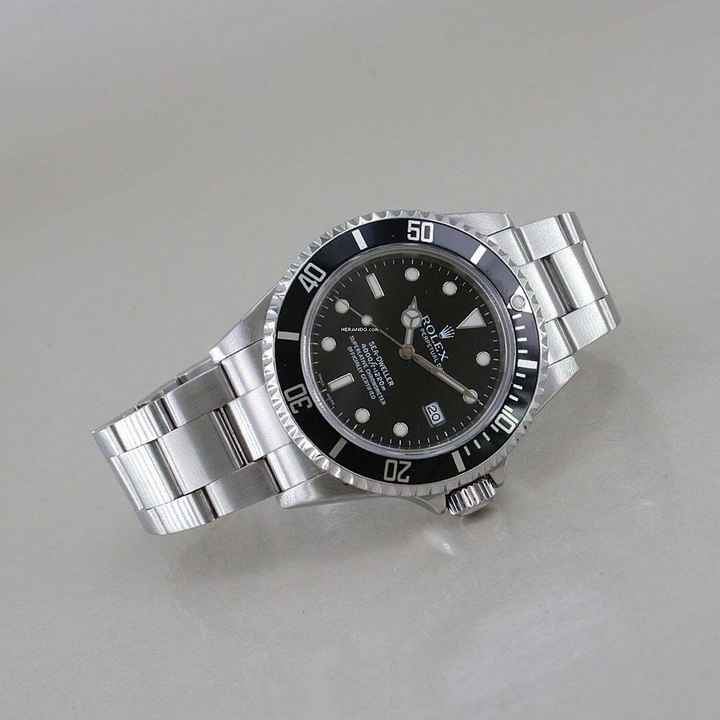  Rolex Sea-Dweller 4000 Ø 40 mm Lünette Aluminium Heliumventil ROLEX Box D-Serie 