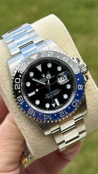  Rolex GMT-Master II Batman Top Condition German Papers LC100 