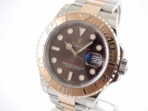 Rolex Yacht-Master 40 Chocolate Brown Everose / Steel