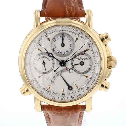  Paul Picot Atelier Technicum Chronograph Rattrapante Yellow Gold SERVICE'26 