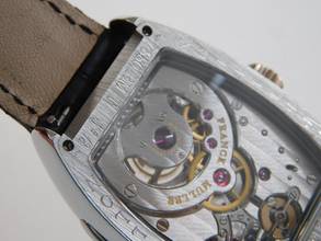 Thumbnail von Franck Muller Platinum Tourbillon Repetition Watch 36 X 50MM. 7880 RMT RARE Rarität Platinum Tourbillon Repetition Herrenuhr Full Set