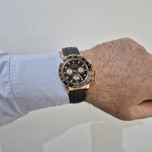 Thumbnail von Rolex Daytona Ouro Rosé Oysterflex Black Dial 40mm Automático Completo