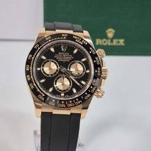 Thumbnail von Rolex Daytona Ouro Rosé Oysterflex Black Dial 40mm Automático Completo