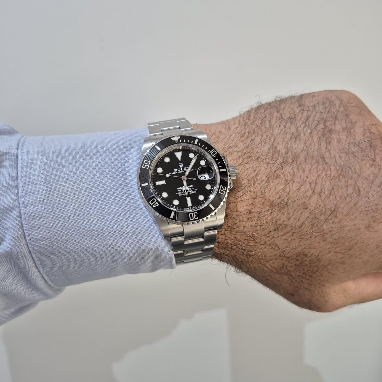 Thumbnail von Rolex Submariner Date 41mm Automático Completo