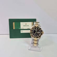 Thumbnail von Rolex GMT-Master II Ceramic Ouro & Aço 40mm Automático Completo