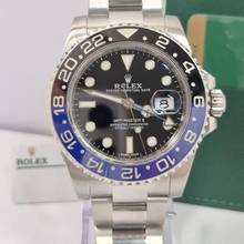 Thumbnail von Rolex GMT-Master II Batman Oyster 40mm Automático Completo