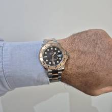 Thumbnail von Rolex Yacht-Master 40 40mm Ouro Rosé Black Dial Automático Completo