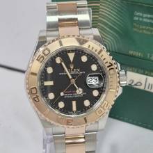 Thumbnail von Rolex Yacht-Master 40 40mm Ouro Rosé Black Dial Automático Completo