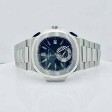 Thumbnail von Patek Philippe Nautilus Flyback Chronograph Blue Dial 40.5mm Automático Completo