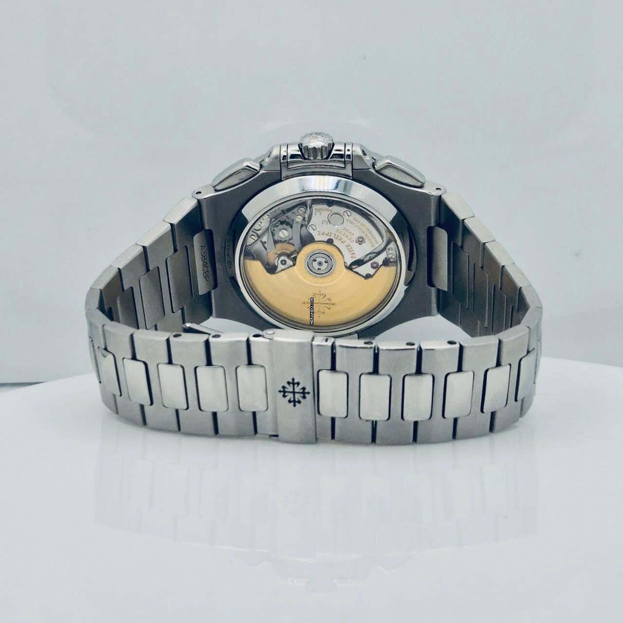 Thumbnail von Patek Philippe Nautilus Flyback Chronograph Blue Dial 40.5mm Automático Completo