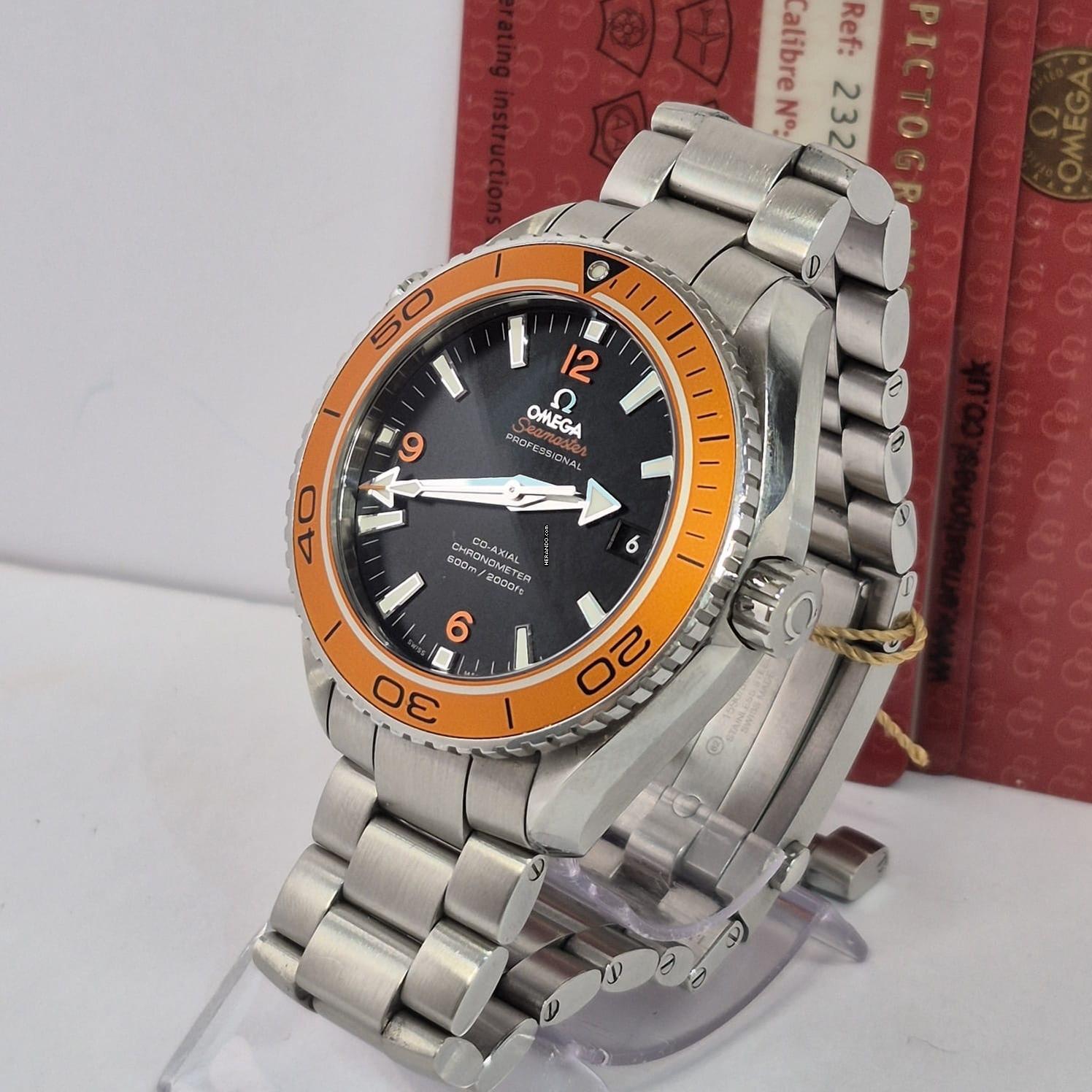 Thumbnail von Omega Seamaster Planet Ocean Ceramic 45mm Automático Completo