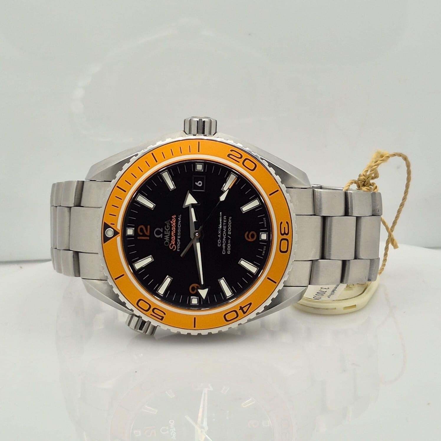Thumbnail von Omega Seamaster Planet Ocean Ceramic 45mm Automático Completo