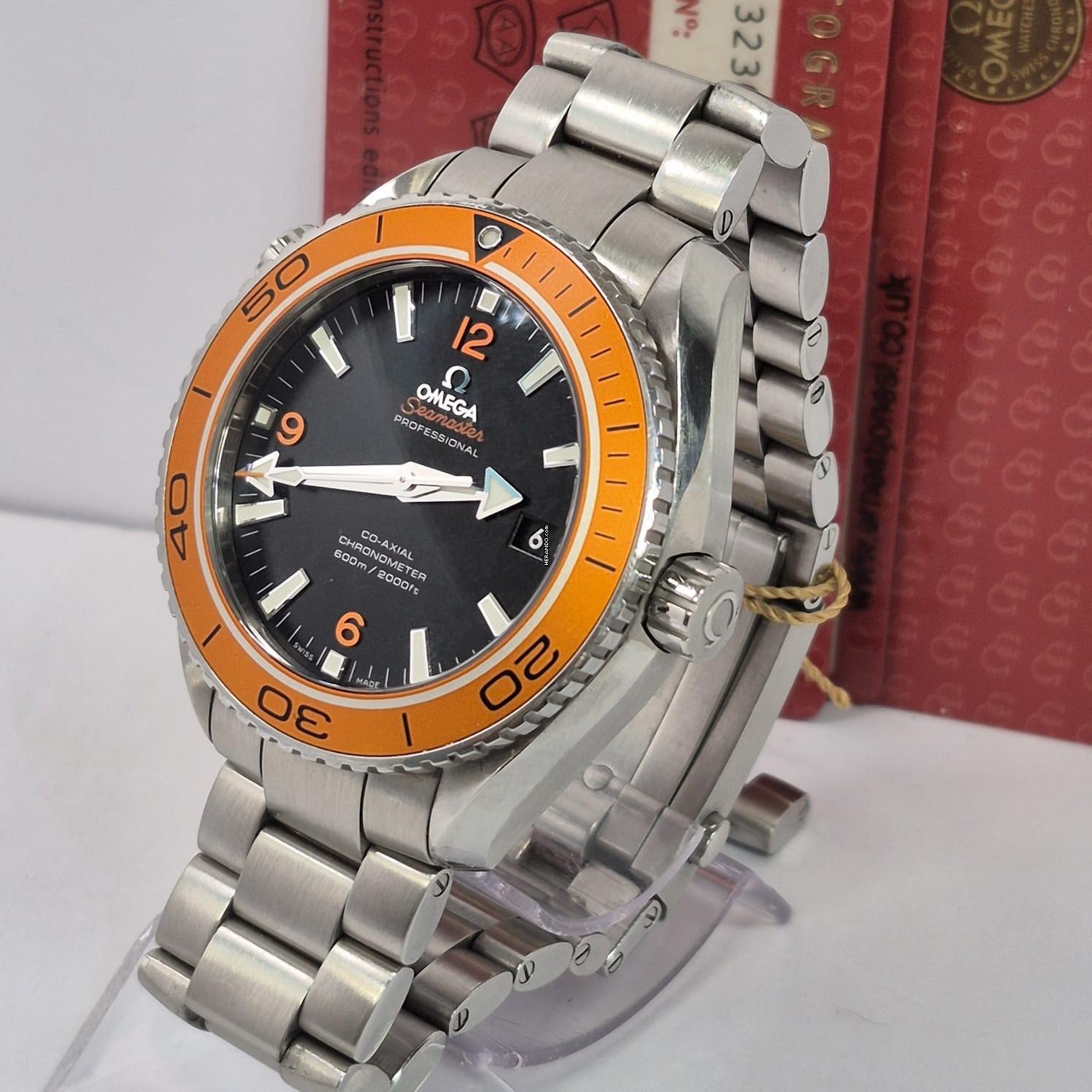 Thumbnail von Omega Seamaster Planet Ocean Ceramic 45mm Automático Completo