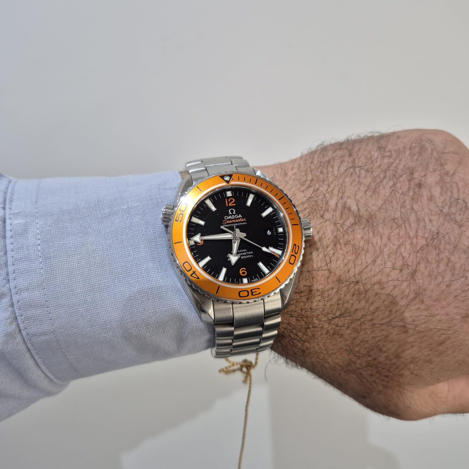 Thumbnail von Omega Seamaster Planet Ocean Ceramic 45mm Automático Completo