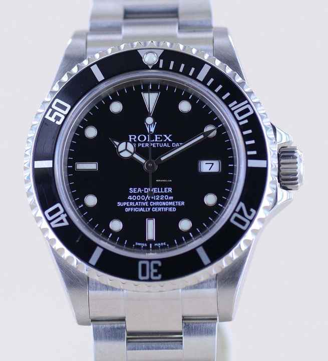  Rolex Sea-Dweller 4000 16600T Klassiker Z-Serie SEL Klassiker Taucheruhr Diver 