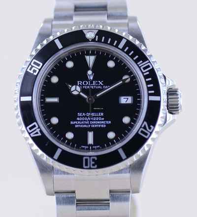  Rolex Sea-Dweller 4000 16600T Klassiker Z-Serie SEL Klassiker Taucheruhr Diver 