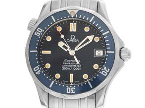 Thumbnail von Omega Seamaster Diver 300 M Ref.2551.80.00 1995 Full Set sehr gut Vintage Seamaster Diver 300m