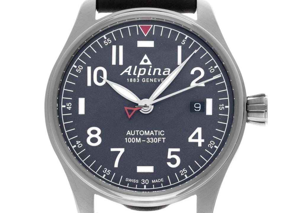 Alpina Startimer Pilot Ref.AL-525NN3S6 2024 Полный комплект как новый винтаж Startimer Pilot