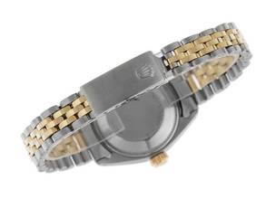 Thumbnail von Rolex Lady-Datejust Ref.6917 1978 Box&Beschreibung sehr gut Vintage Datejust Stahl 18kt Gelbgold Diamanten open 6/9