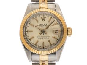 Thumbnail von Rolex Lady-Datejust Ref.6917 1983 Box&Beschreibung sehr gut Vintage Datejust Lady Jubilee