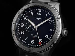 Thumbnail von Oris Big Crown ProPilot GMT Small Second Ref.01 7487756 4064 2023 Full Set wie Neu Vintage Big Crown ProPilot GMT Small Second