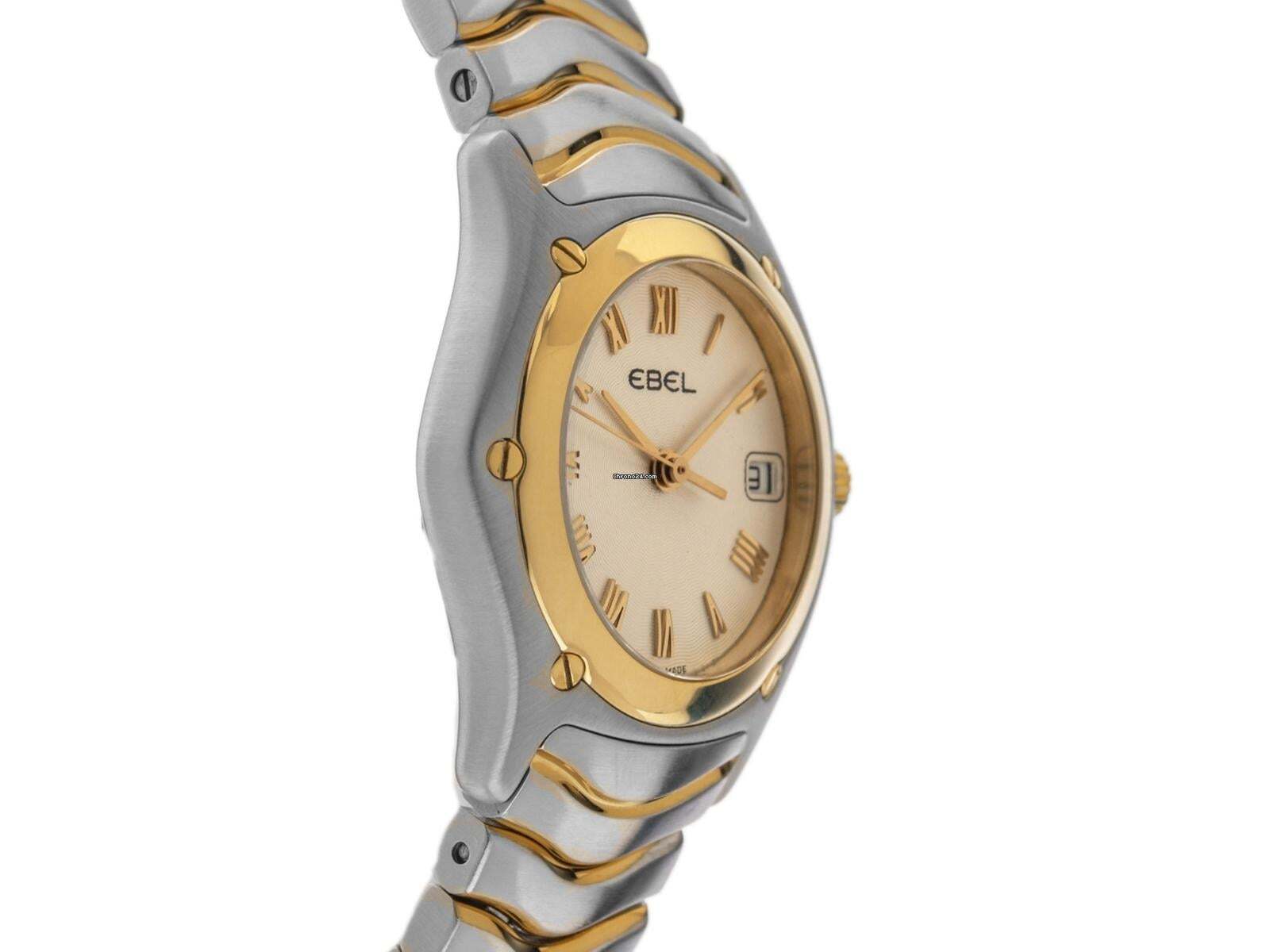 Thumbnail von Ebel Classic Wave Ref.1087F21 2000 original Box sehr gut Vintage Classic Wave