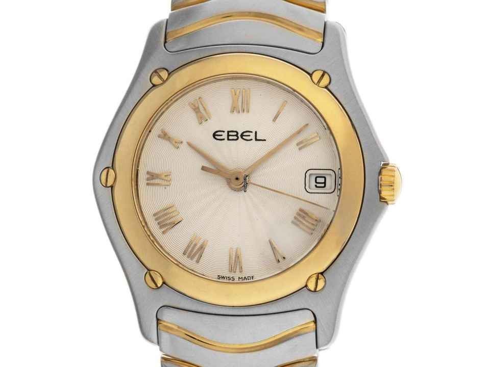  Ebel Classic Wave Ref.1087F21 2000 original Box sehr gut Vintage Classic Wave 