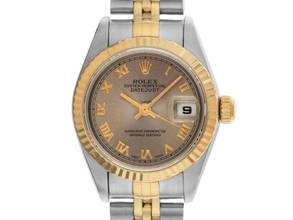 Thumbnail von Rolex Lady-Datejust Ref.79173 1998 Full Set sehr gut Vintage Datejust Lady Rhodium