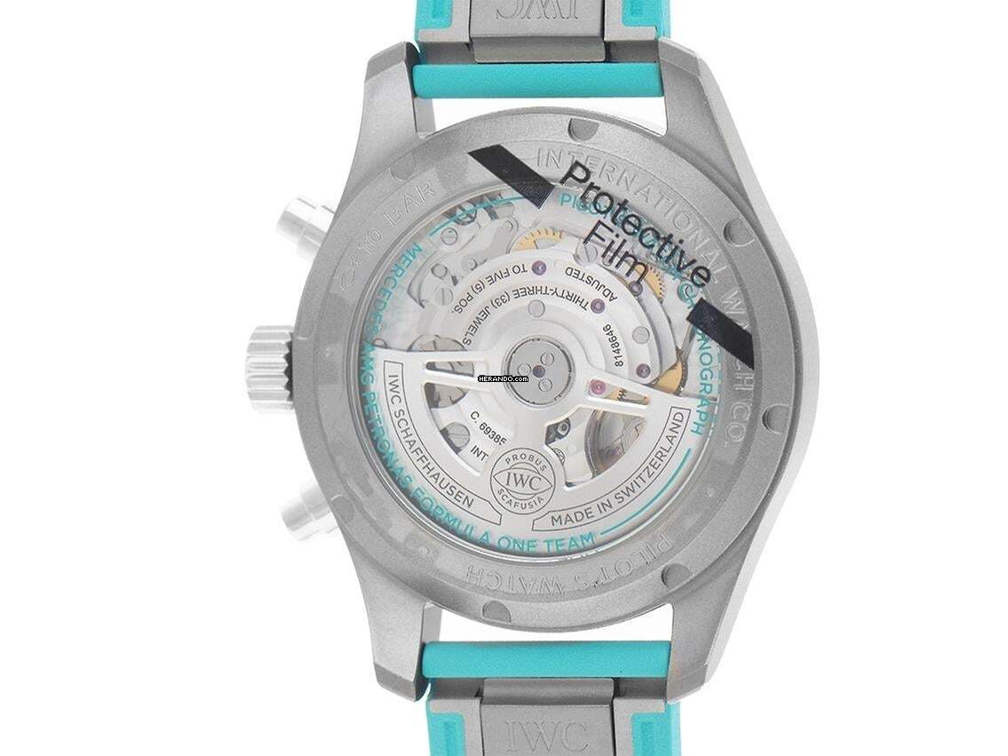 Thumbnail von IWC Fliegeruhr Chronograph Pilot’s Watch Chronograph Ref.IW388108 2026 Full Set Ungetragen Pilot’s Watch Performance Chronograph 41 Mercedes-AMG PETRONAS Formula One™ Team Titan