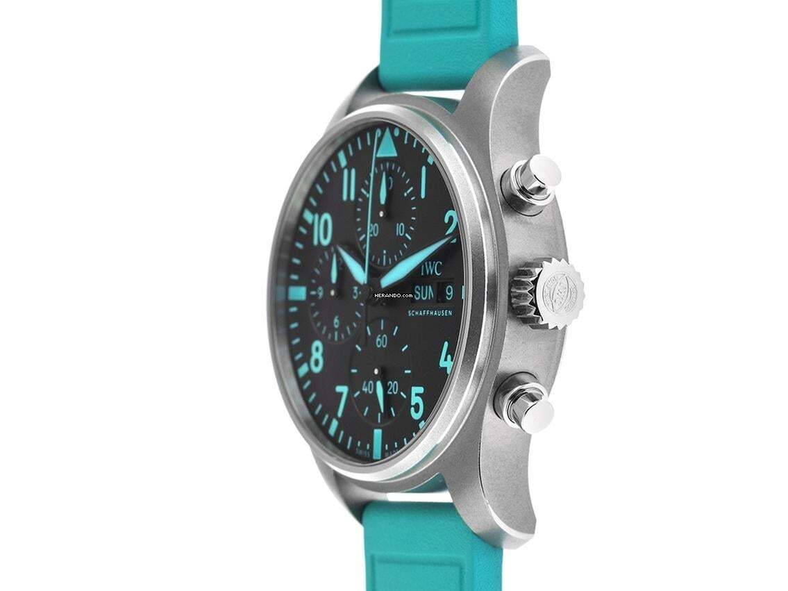 Thumbnail von IWC Fliegeruhr Chronograph Pilot’s Watch Chronograph Ref.IW388108 2026 Full Set Ungetragen Pilot’s Watch Performance Chronograph 41 Mercedes-AMG PETRONAS Formula One™ Team Titan