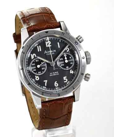 Airain Type 20 manual wind chronograph 421.436