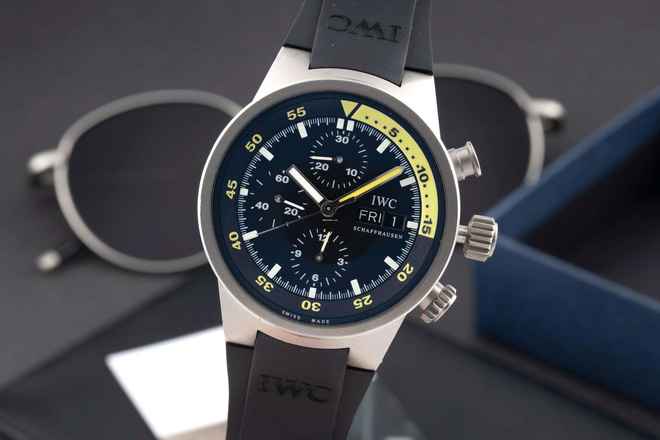 IWC Aquatimer Chronograph Schaffhausen Aquatimer Chronograph Automatic Titanium Ref. IW371918 B&P 2007