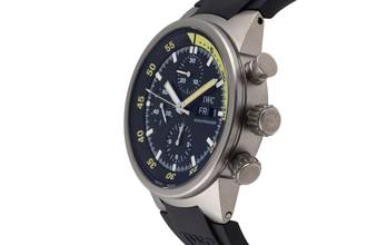 Thumbnail von IWC Aquatimer Chronograph Schaffhausen Aquatimer Chronograph Automatik Titan Ref. IW371918 B&P 2007