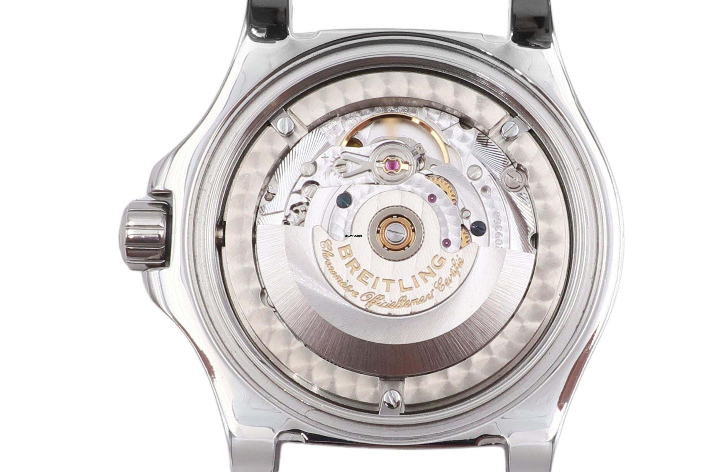 Thumbnail von Breitling Colt Automatic 500M Black Dial Edelstahl Automatik Herrenuhr Ref. A17380