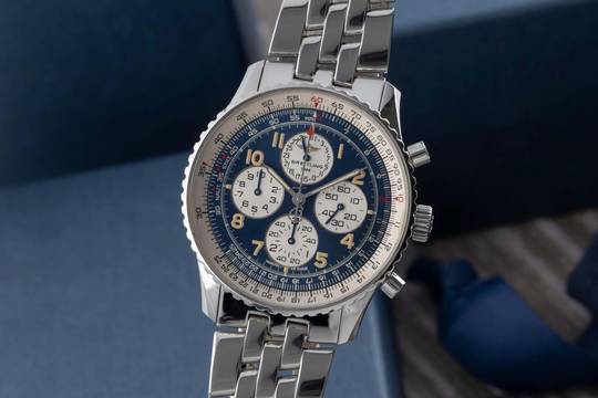  Breitling Navitimer Airborne Chronograph Automatik Stahl Herrenuhr Ref. A33030 