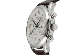 Thumbnail von Longines Master Collection Chronographe en acier automatique réf. L2.629.4 B&P 2008