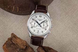 Thumbnail von Longines Master Collection Chronographe en acier automatique réf. L2.629.4 B&P 2008