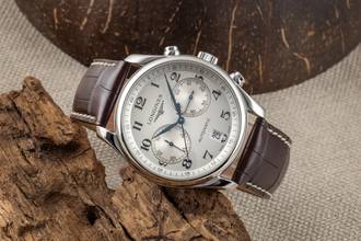 Thumbnail von Longines Master Collection Chronographe en acier automatique réf. L2.629.4 B&P 2008