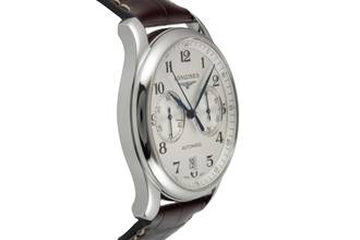 Thumbnail von Longines Master Collection Chronographe en acier automatique réf. L2.629.4 B&P 2008