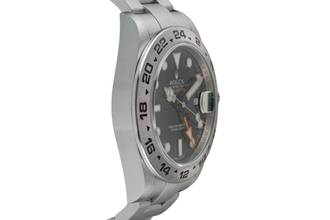Thumbnail von Rolex Explorer II Black Dial Stainless Steel Automatic Men's Watch Ref. 216570 B&P 2016