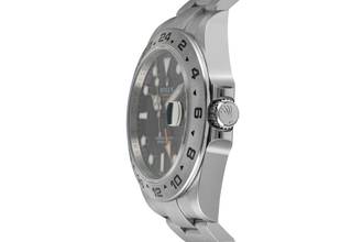 Thumbnail von Rolex Explorer II Black Dial Stainless Steel Automatic Men's Watch Ref. 216570 B&P 2016