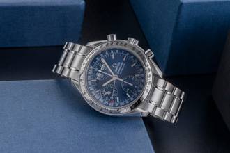Thumbnail von Omega Speedmaster Day Date Chronograph Automatik Edelstahl Ref. 3523.80.00