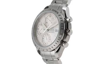 Thumbnail von Omega Speedmaster Date Chronograph en acier automatique réf. 3211.30.00