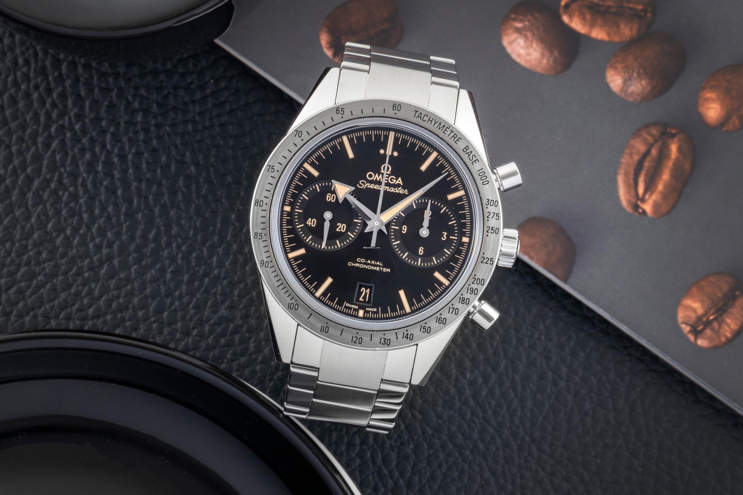 Omega Speedmaster '57 Co-Axial Chronograph Ref. 331.10.42.51.01.002 Papers 2015